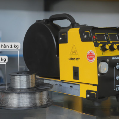 Máy hàn MIG không dùng khí, que MMA Hồng Ký Master 160 Ampe 220V HKMIG200S