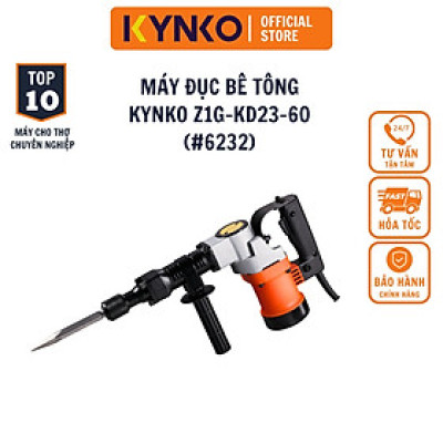 Máy đục bê tông cầm tay chính hãng Kynko Z1G- KD23 -60 # 6232 mạnh mẽ giá tốt