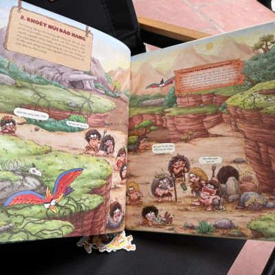 (Bìa cứng) MỘT NGÀY CỦA NGƯỜI NGUYÊN THUỶ: RÀO RÀO DỰNG NHÀ NÀO – Duan Zhang Qu Yi Studio – Thái Hà – NXB Công Thương