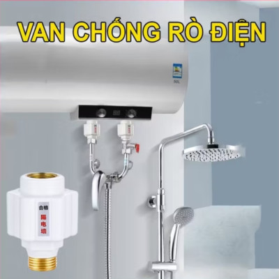 BỘ 2 CÁI VAN CHỐNG ĐIỆN GIẬT LẮP MÁY NƯỚC NÓNG LẠNH AN TOÀN CHO MỌI GIA ĐÌNH 
