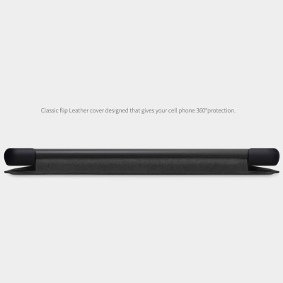 Bao da dành cho Samsung Galaxy A72 hiệu Nillkin Qin Chất liệu da cao cấp, có ngăn đựng thẻ, mặt da siêu mềm mịn - Hàng chính hãng