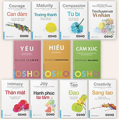 Sách - Combo OSHO Trọn Bộ 11 Cuốn - First News