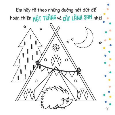 Tủ Sách Sáng Tạo - Tô Màu Ngộ Nghĩnh - Khu Rừng