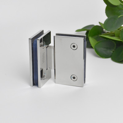 Bản lề Phòng tắm Kính Hiwin HG-012 180 độ cạnh vuông