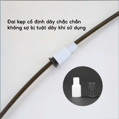 DÂY NHẢY Tặng Tạ Sắt TẬP THỂ DỤC CAO CẤP TẠI NHÀ LÕI THÉP ĐỘ BỀN CAO, TAY CẦM CHỐNG TRƯỢT – Giao Màu Ngẫu Nhiên