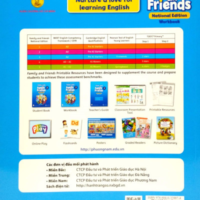 Tiếng Anh Lớp 3 - Family And Friends (National Edition) - Workbook (2023)