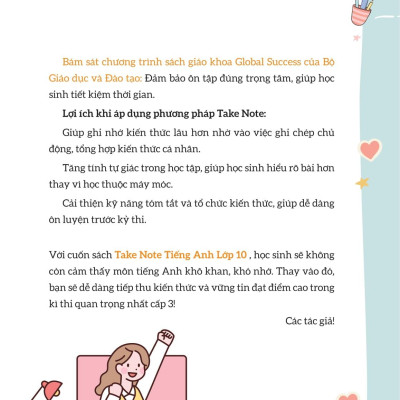 Sách - Takenote Tiếng Anh Lớp 10