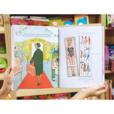 Sách - Câu Chuyện Của Barbie Và Người Phụ Nữ Sáng Tạo Nên Cô Ấy - Tân Việt Books