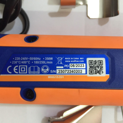 MÁY THỔI NHIỆT 350W WHG15351 WADFOW - HÀNG CHÍNH HÃNG