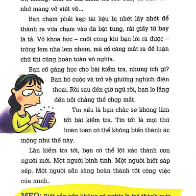 Kỹ Năng Học Đường - Sắp Xếp Mọi Thứ Ư? Chuyện Nhỏ! (Tái Bản 2023)