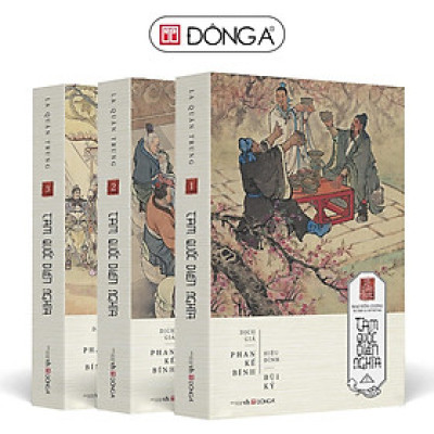 Sách - Tam Quốc Diễn Nghĩa - Bìa Mềm - Combo 3 Tập - Đông A
