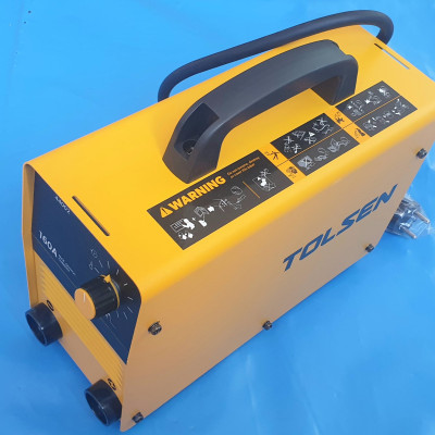 MÁY HÀN QUE ĐIỆN TỬ 4MM TOLSEN 44002 ( CHUYÊN KÉO QUE 4 LY, 160A)- HÀNG CHÍNH HÃNG