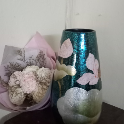 Lọ hoa Khảm Bát Tràng