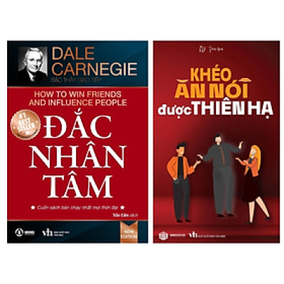 Combo Đắc Nhân Tâm + Khéo Ăn Nói Được Thiên Hạ (Sbooks) (Bộ 2 Cuốn)
