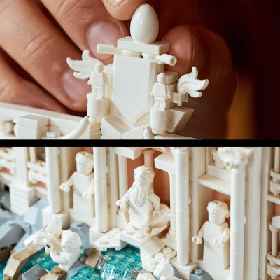 LEGO ARCHITECTURE 21062 Đồ Chơi Lắp Ráp Đài Phun Nước Trevi (1880 chi tiết)