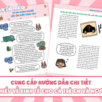Sách Kinh Tế Học Vui Nhộn - Những Câu Hỏi Kinh Tế Ra Tiền - Những Điều Bạn Cần Biết Để Tiền Đẻ Ra Tiền