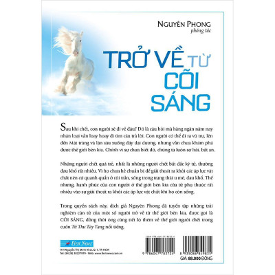 Sách - Sách Trở Về Từ Cõi Sáng - Nguyên Phong (Tái Bản) - First News