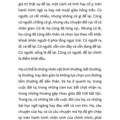 Bắt Đầu Bằng Để Lại