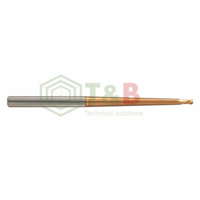 Dao Phay Cầu Cổ Côn R0.5x12 x50L Union Tool Model HTNB2010-120-2,Dao phay ngón gia công sau nhiệt