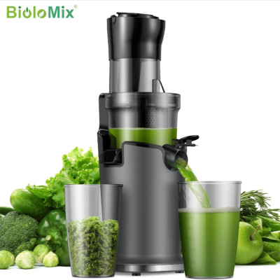 Máy ép trái cây tốc độ chậm Biolomix SJ-017,  chất liệu vỏ nhựa Tritan an toàn, dễ vệ sinh- Hàng chính hãng