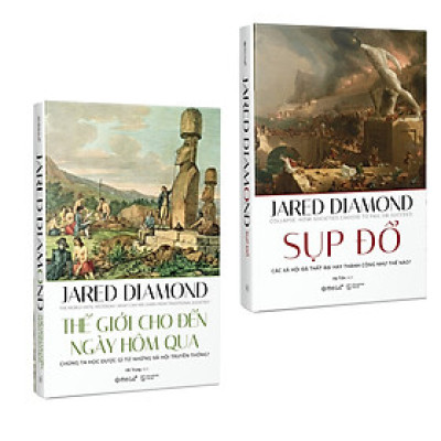 Combo Sách Nghiên Cứu Lịch Sử Nhân Loại : Thế giới Cho Đến Ngày Hôm Qua + Sụp Đổ (Phiên Bản 2020) 