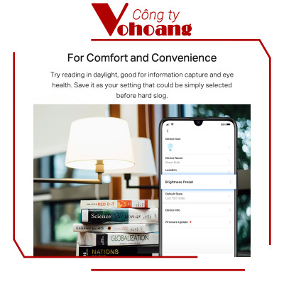 Bóng Đèn Wifi Thông Minh TP-Link Tapo L520E Ánh Sáng Trắng Điều Chỉnh Độ Sáng - Hàng Chính Hãng