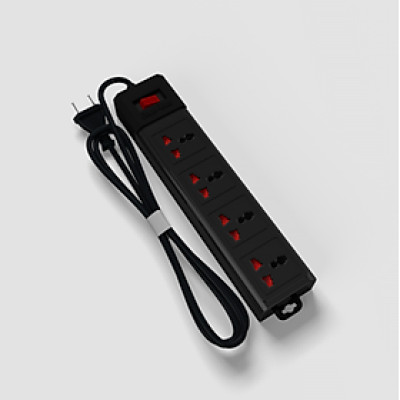 Ổ cắm Rạng Đông OC02 4C/5M/10A đa năng, chống giật công suất 2500W dây dài 5 mét - Hàng chính hãng