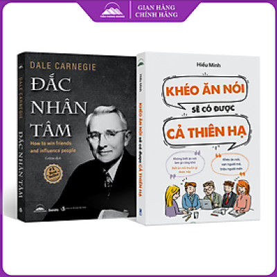 Sách - Combo Đắc Nhân Tâm + Khéo Ăn Nói Sẽ Có Được Cả Thiên Hạ - Tiên Phong Books