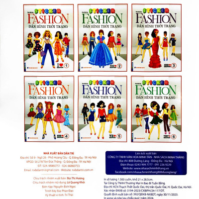 Sticker Fashion - Dán Hình Thời Trang - Tập 5