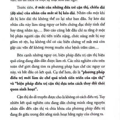 Sách- Bảo Vệ Mắt Con Trong Thời Đại Siêu Cận Thị- Cẩm Nang Làm Cha Mẹ (Tái bản 2024)(149)- 2HBooks
