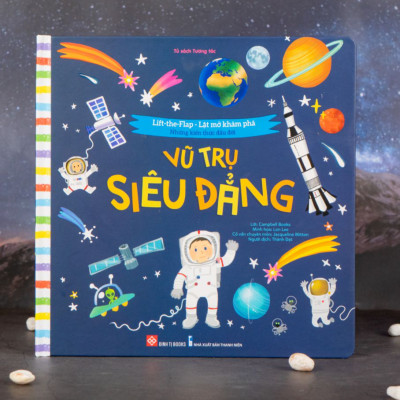 Lift-The-Flap - Lật Mở Khám Phá - Những Kiến Thức Đầu Đời - Vũ Trụ Siêu Đẳng