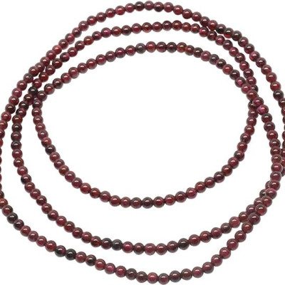 Vòng Chuỗi Đá Ngọc Hồng Lựu Ngọc Quý Gemstones VPT061