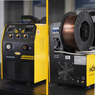 Máy hàn MIG Hồng Ký Master 250 Ampe 220V - HKMIG250-3