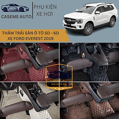 [FORD EVEREST] Thảm Trải Sàn, Lót Sàn Ô Tô 5D 6D Thiết Kế Theo Xe FORD EVEREST 2019 Chống Nước, Không Mùi - MẪU DIAMOND - Hàng Chính Hãng