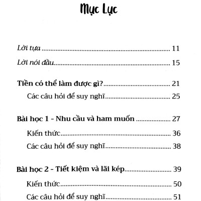 Những Bài Học Về Tiền Bạc Cùng Thế Giới Hoang Dã