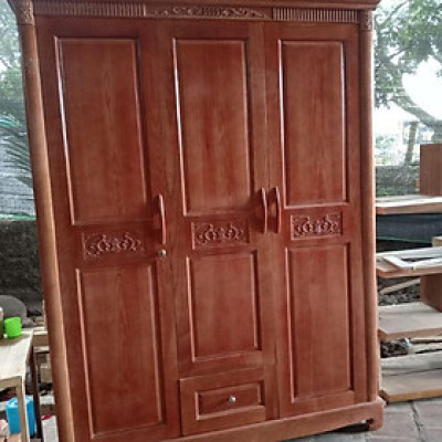 tủ áo gỗ sồi nga