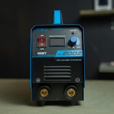 MÁY HÀN QUE ĐIỆN TỬ MMA INVERTER 200A 220V (1.6-3.2MM)  HỒNG KÝ HK200Z - HÀNG CHÍNH HÃNG