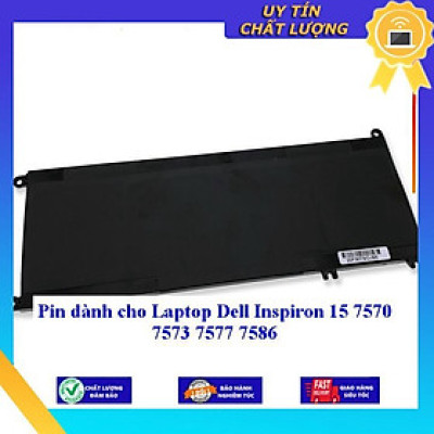 Pin dùng cho Laptop Dell Inspiron 15 7570 7573 7577 7586 - Hàng Nhập Khẩu New Seal