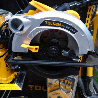 Máy cắt gỗ Tolsen 79532 1300W 185mm- Hàng chính hãng