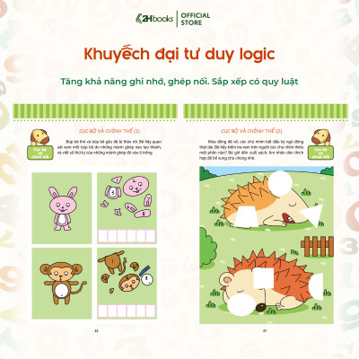 Combo 6 cuốn: Phát triển tiềm năng toán học cho trẻ - Toán  học cho trẻ mẫu giáo - Lớp chồi, Lớp lá, Lớp mầm (Tái bản 2021)- 2HBooks