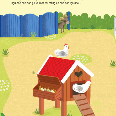 First Sticker Book - Sách Dán Hình Đầu Đời Cho Bé - Nông Trại