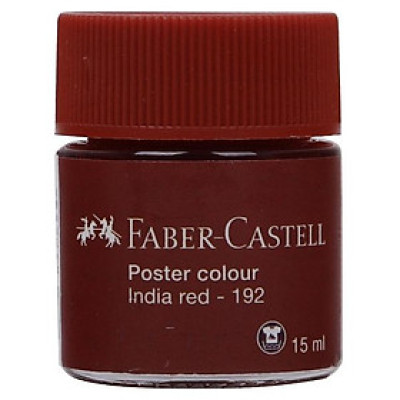 Màu Vẽ Poster 15 ml - Faber-Castell 192 - India Red