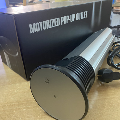 Ổ cắm thông minh lắp âm bàn đảo Sinoamigo SMT-4S, nâng hạ tự động, tích hợp sạc không dây 15W, chống nước IP54 - Hàng chính hãng