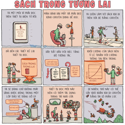 Trông Sách Đoán Người - I Will Judge You By Your Bookshelf (Comic Màu)