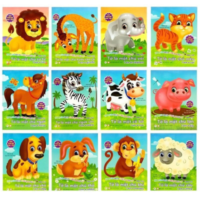 Sách - Song Ngữ A–V - Những Câu Chuyện Về TG Loài Vật - Tớ Là Một Chú Hươu Cao Cổ - Tân Việt Books