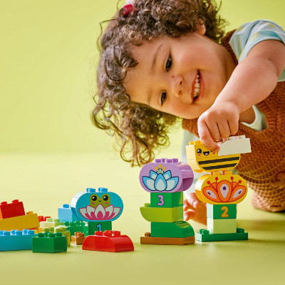 LEGO DUPLO 10444 Đồ Chơi Lắp Ráp Vườn Hoa Sáng Tạo (45 Chi Tiết)