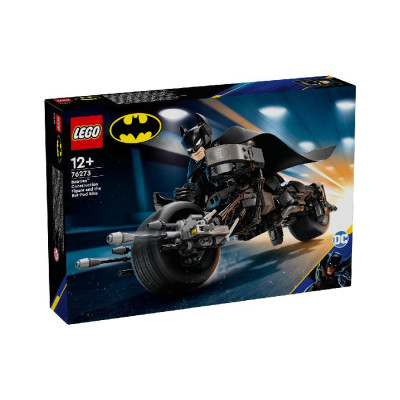 LEGO SUPERHEROES 76273 Đồ Chơi Lắp Ráp Mô Hình Người Dơi Và Siêu Xe Batpod (713 chi tiết)