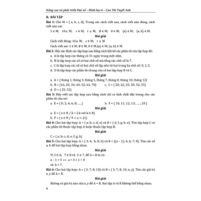 Sách - Nâng Cao Và Phát Triển Đại Số - Hình Học Lớp 6 - Biên Soạn Theo Chương Trình Mới - Khang Việt Book