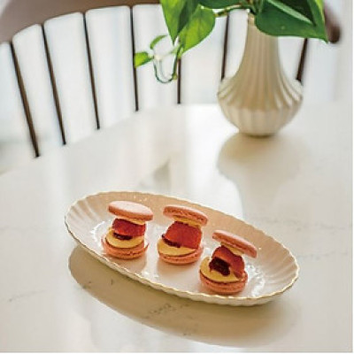 Đĩa bầu dục Cotton 10" - Erato- Hàng nhập khẩu Hàn Quốc