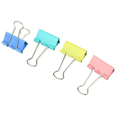 Hộp 24 Kẹp Bướm Màu 32mm - Hồng Hà 6641